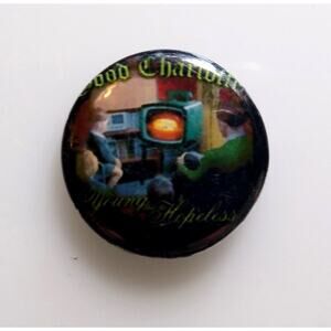 Good Charlotte Vintage Badge Button Pin Punk Pop Rock 1" Young And The Hopeless